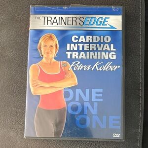 The Trainer’s Edge Cardio Interval Training with Petra Kolber One on One DVD 📀